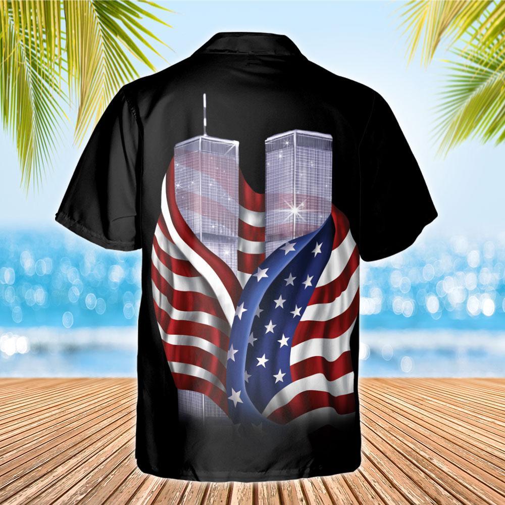 9/11 Never Forget Memorial Shirt Hawaiian