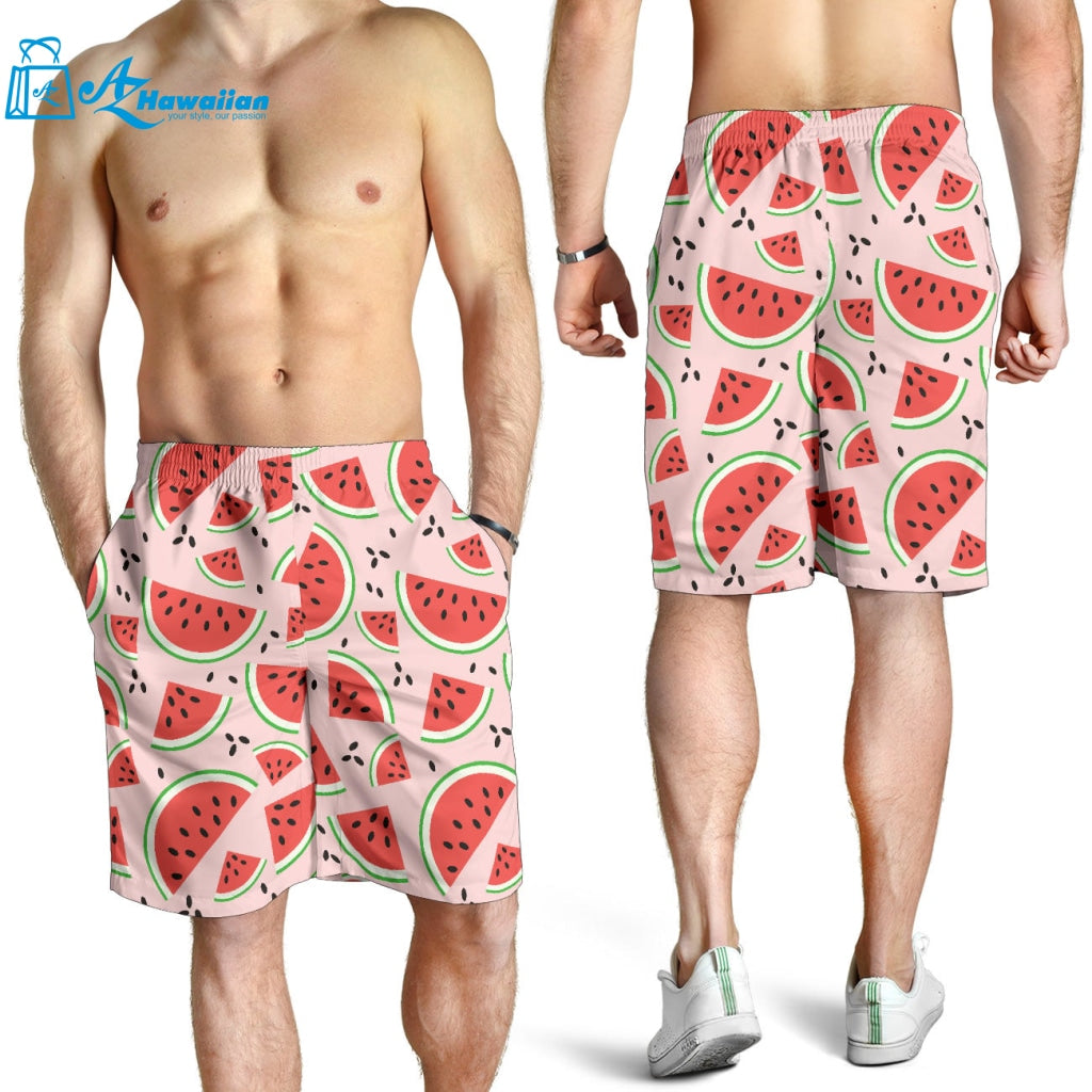 Watermelon Pattern Men Shorts