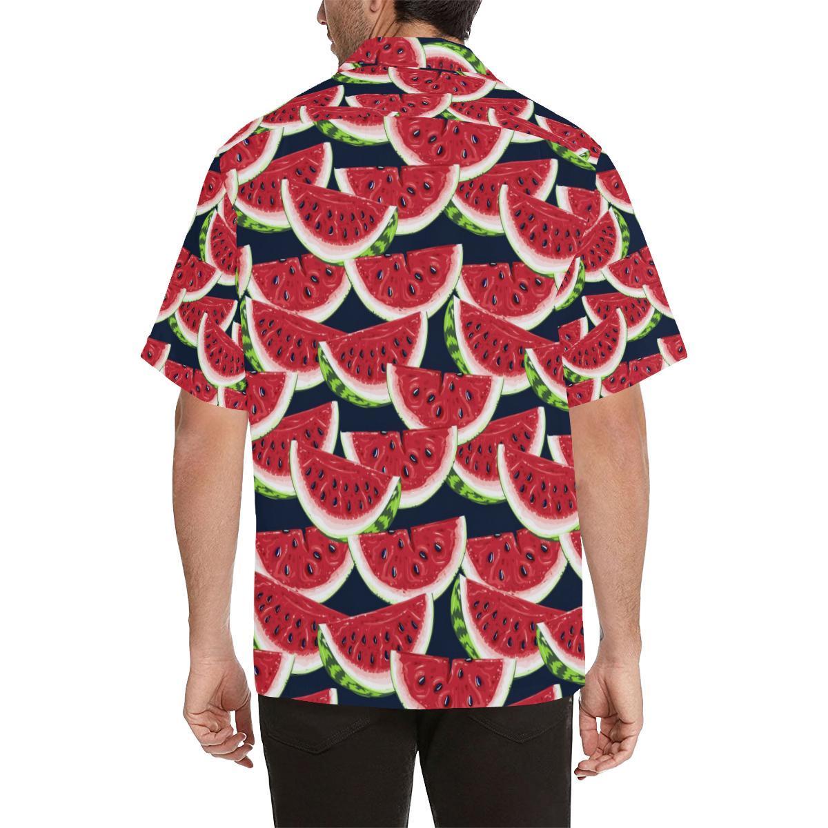 Watermelon Pattern Print Design Wm1 Hawaiian Shirt