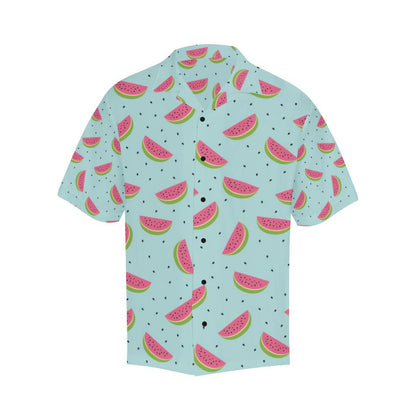 Watermelon Pattern Print Design Wm Hawaiian Shirt