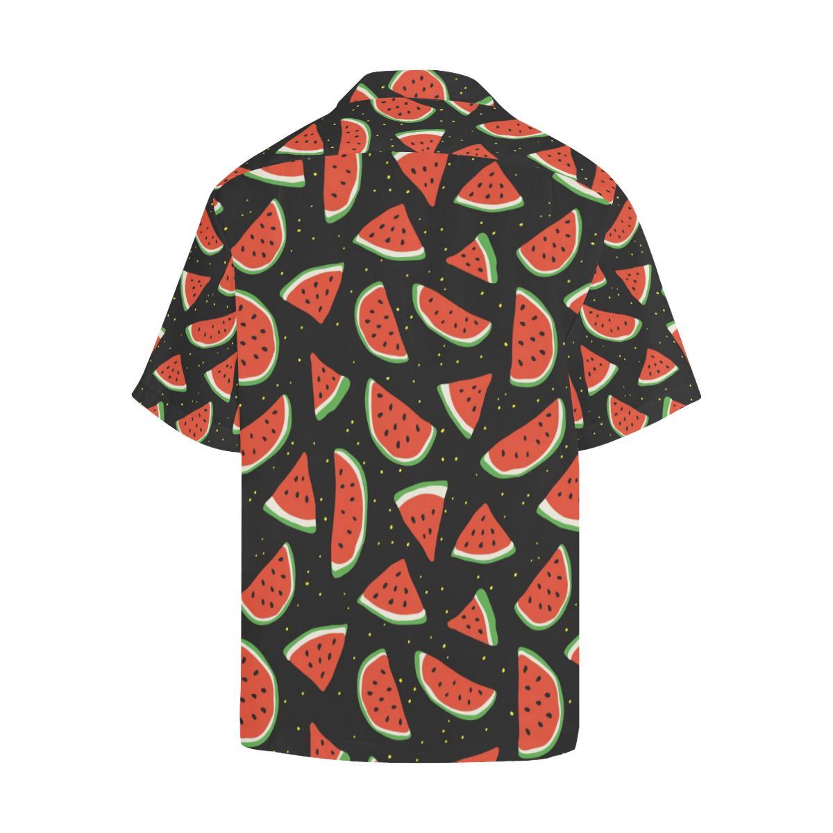 Watermelon Pattern Print Design Wm Hawaiian Shirt