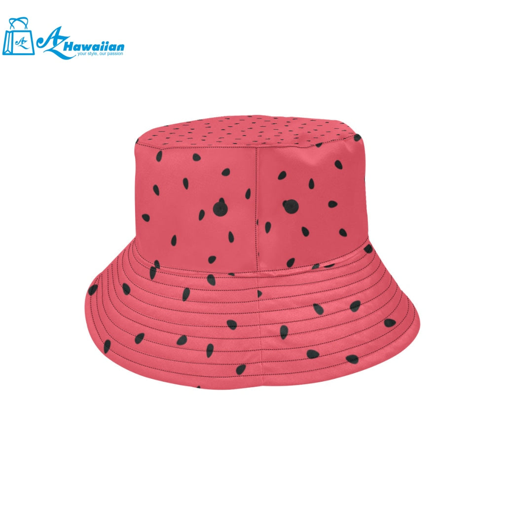 watermelon texture background Unisex Bucket Hat