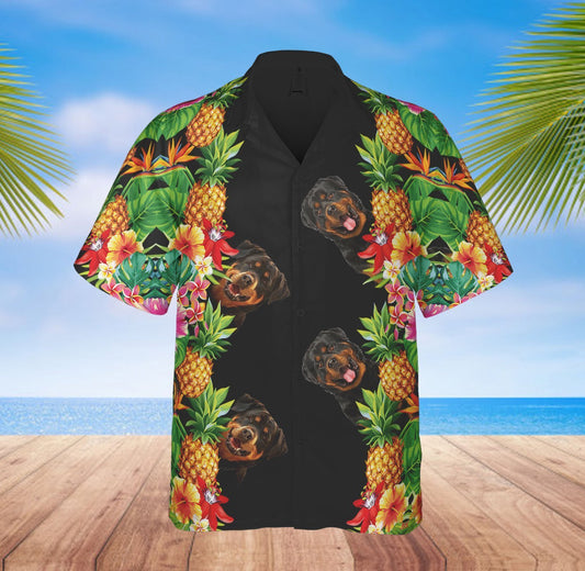 Rottweiler Hawaiian Shirt | Unique Beach