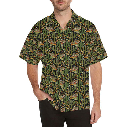 Western Style Print Hawaiian Shirt