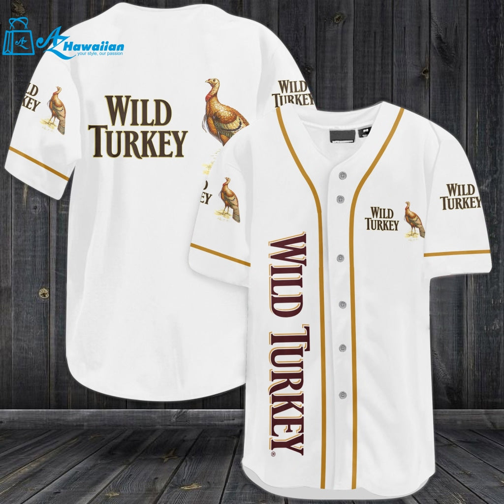 Wild Turkey Baseball Jersey 