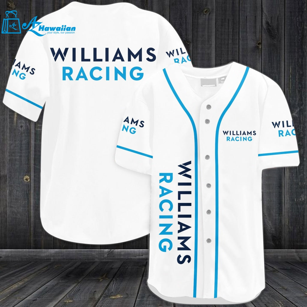 Williams Racing Baseball Jersey 