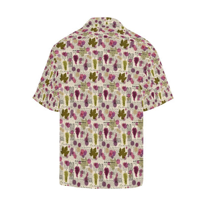 Wine Style Design Print Hawaiian Shirt