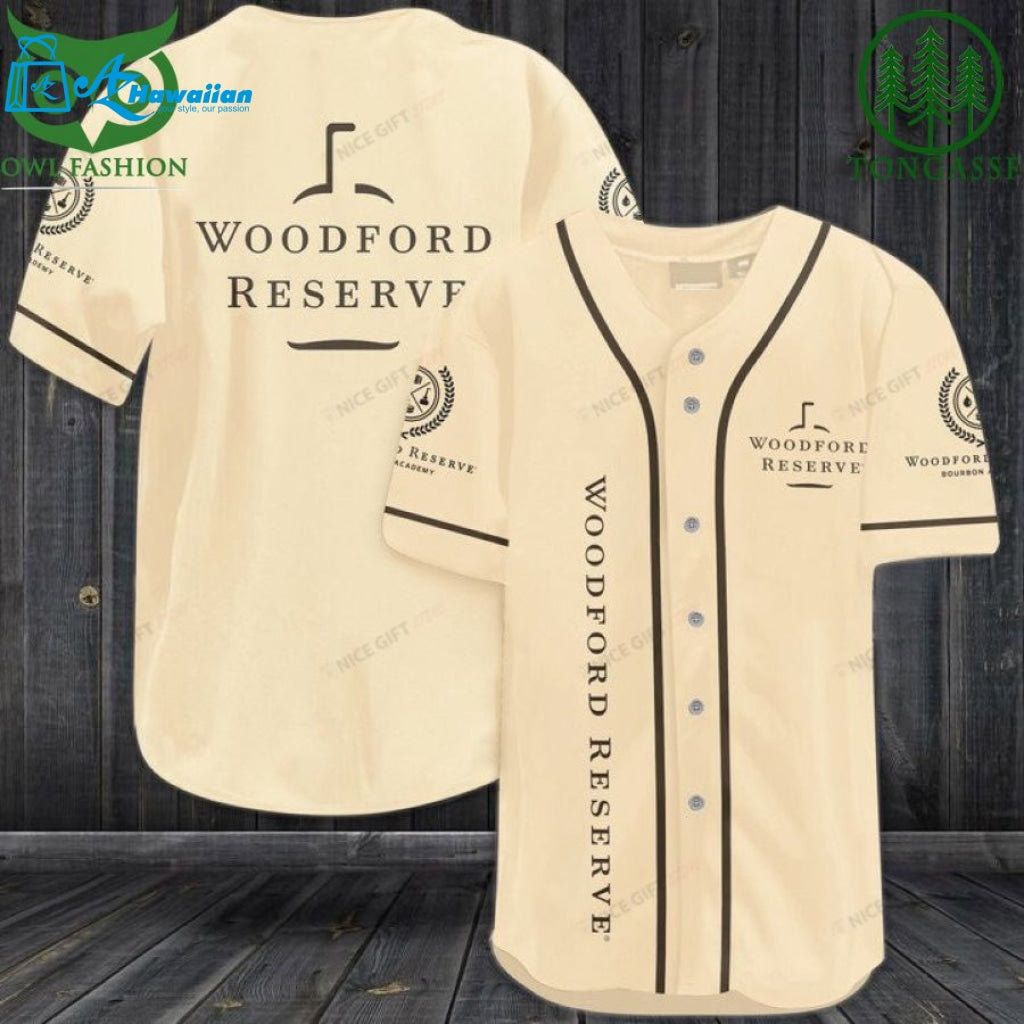 Woodford Reserve Baseball Jersey Shirt