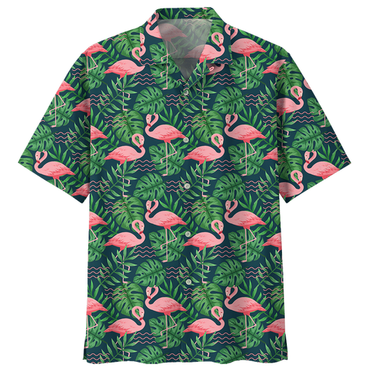 Flamingo Hawaiian Shirt Azs019