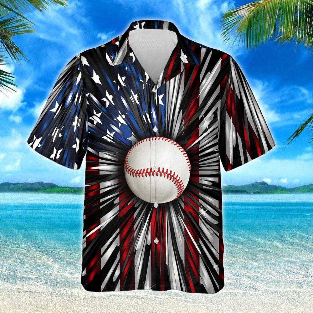 Baseball Of American Shirt Ddh2764Hw Hawaiian