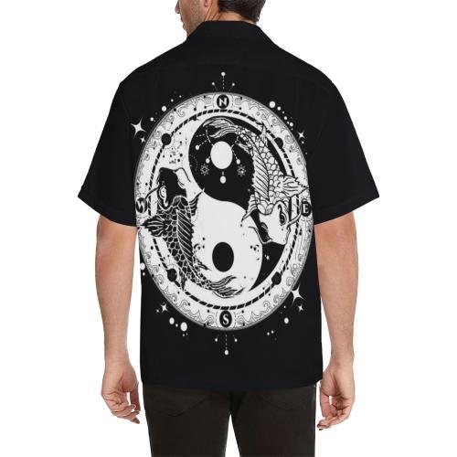 Yin Yang Koi Fish Hawaiian Shirt