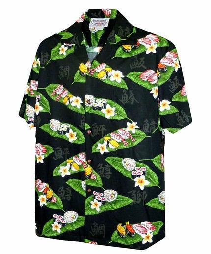 You Had Me at Sushi Black Hawaiian Shirt Made In Hawaii, Summer Shirt, Beach Shirts