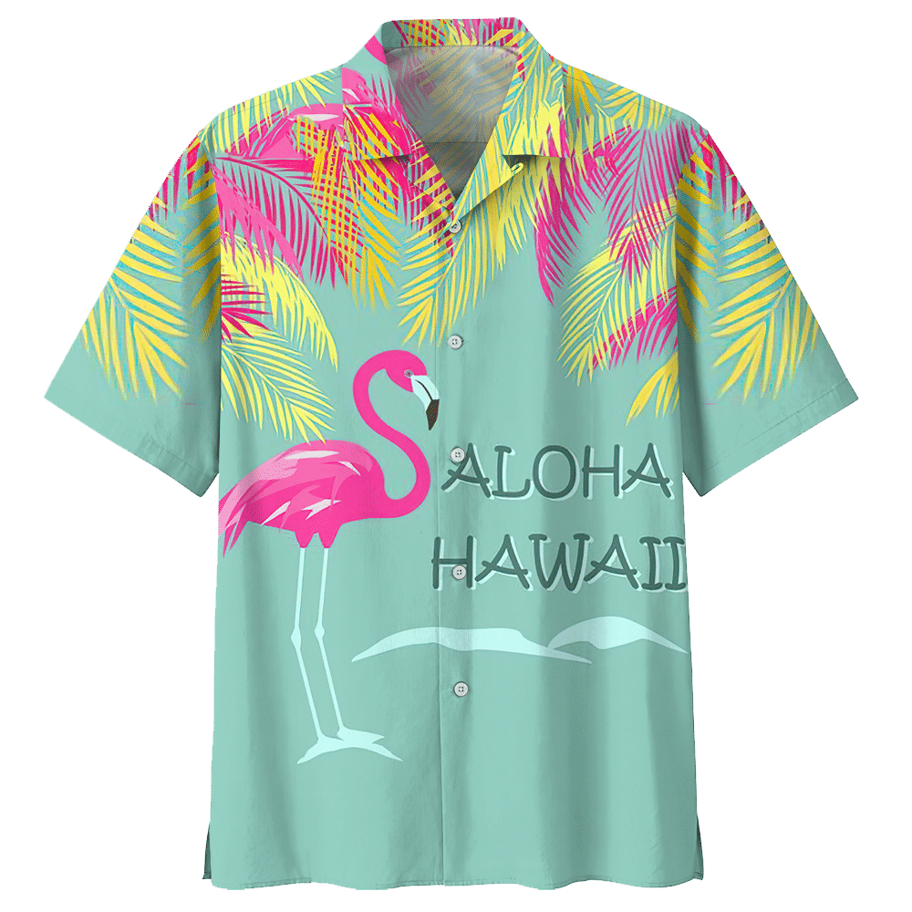 Flamingo Hawaiian Shirt Azs017