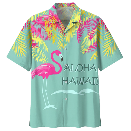 Flamingo Hawaiian Shirt Azs017