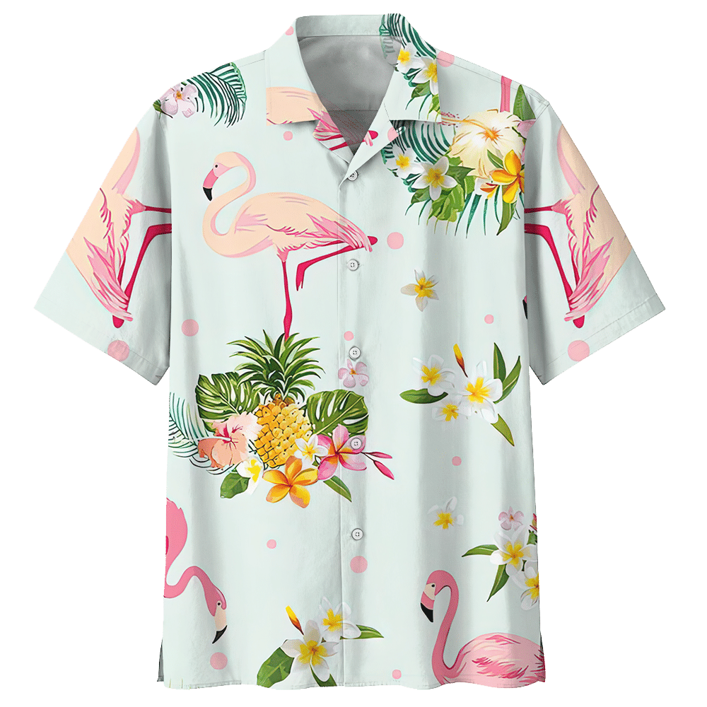 Flamingo Hawaiian Shirt Azs006