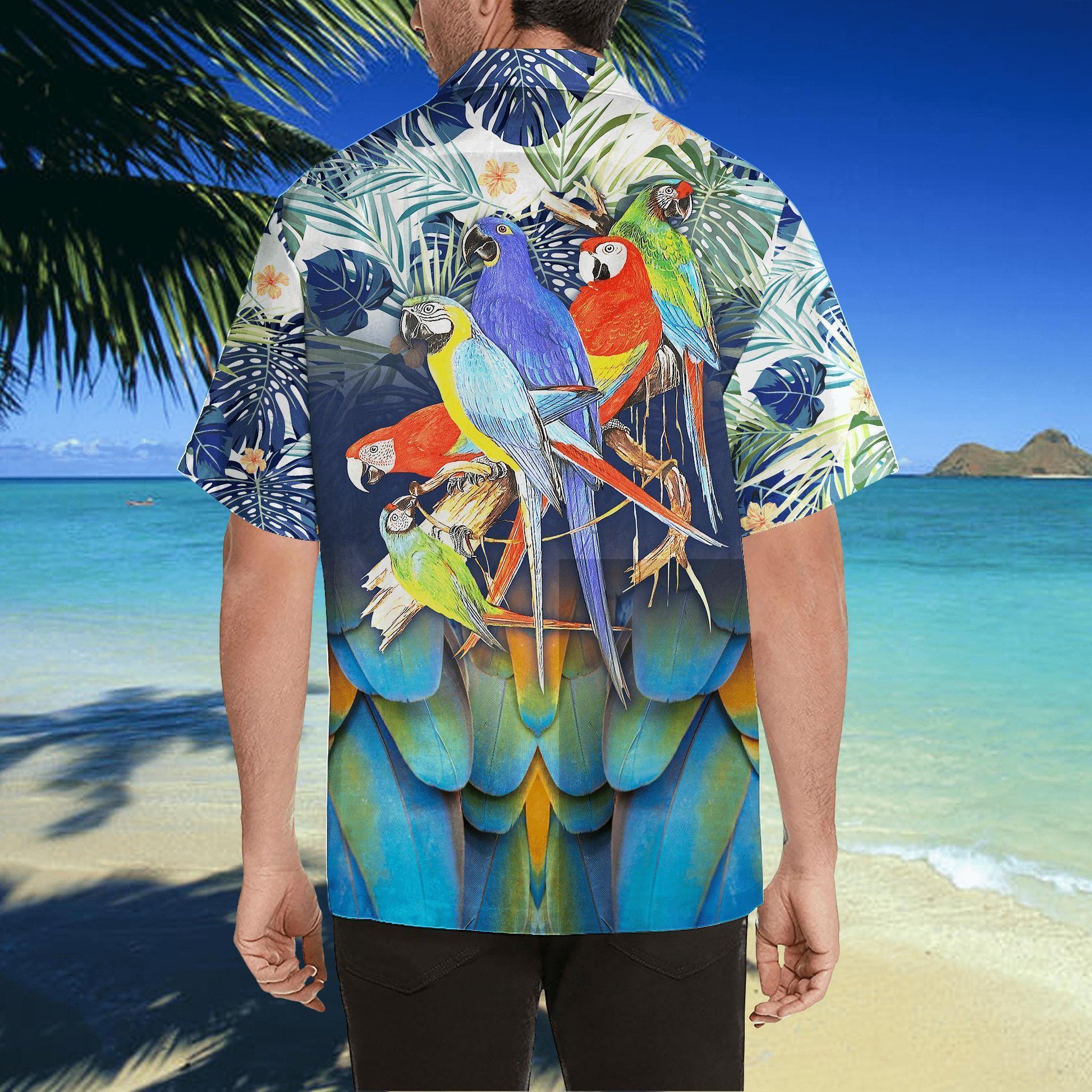 Amazing Parrot Hawaii Shirt-Ml Hawaiian Shirt