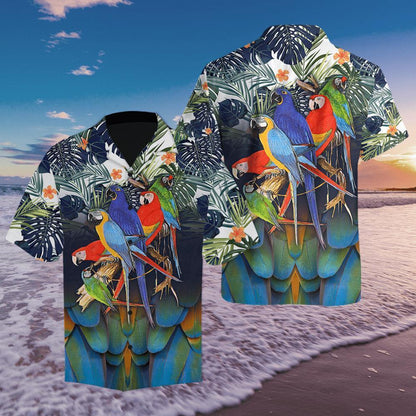 Amazing Parrot Hawaii Shirt-Ml Hawaiian Shirt