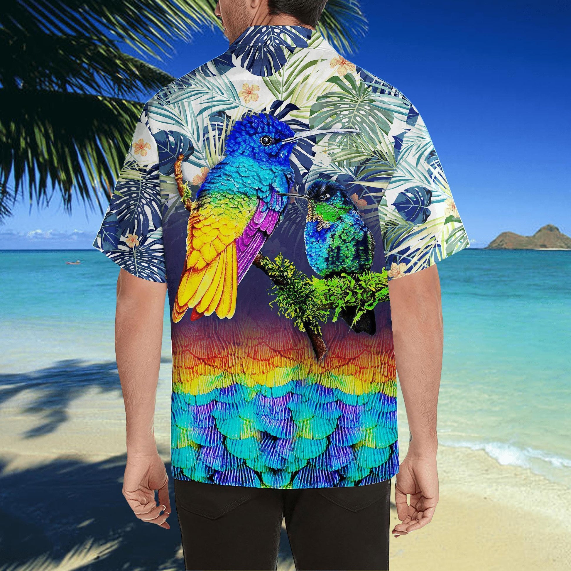 Amazing Hummingbird Hawaii Shirt-Ml Hawaiian Shirt