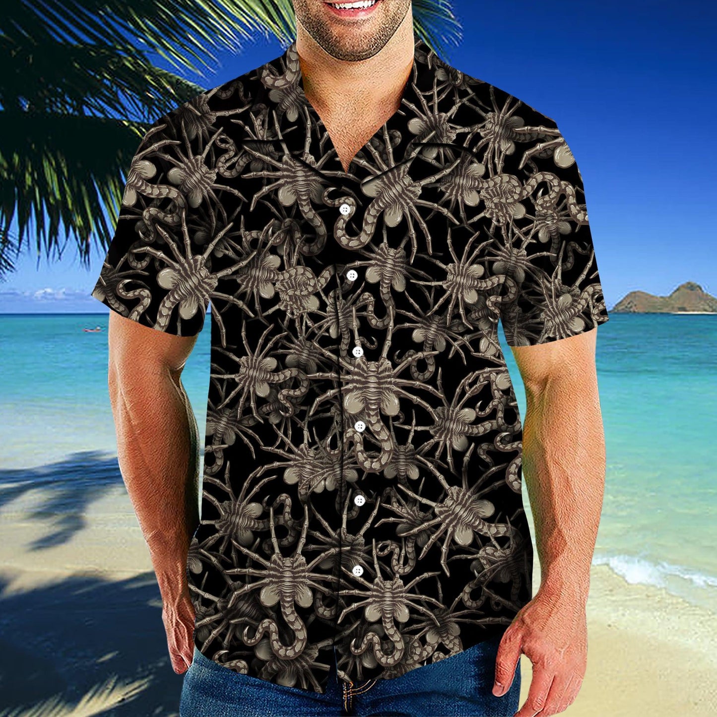 Amazing Alien Hawaii Shirt-Ml Hawaiian Shirt