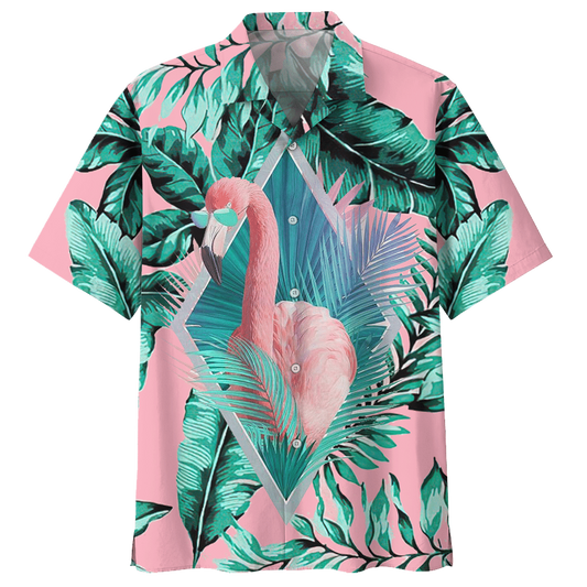 Flamingo Hawaiian Shirt Azs027