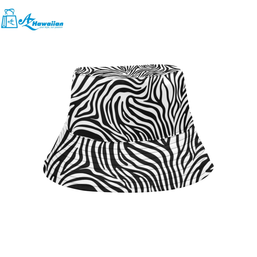 Zebra skin pattern Unisex Bucket Hat