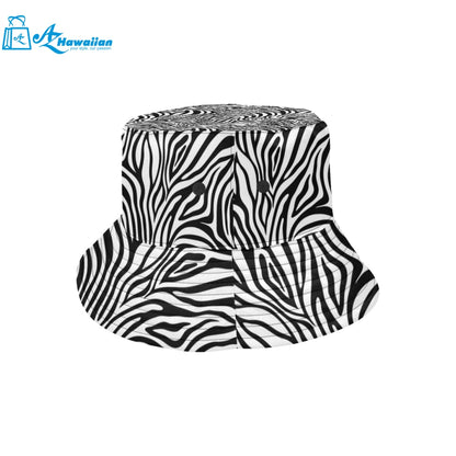 Zebra skin pattern Unisex Bucket Hat