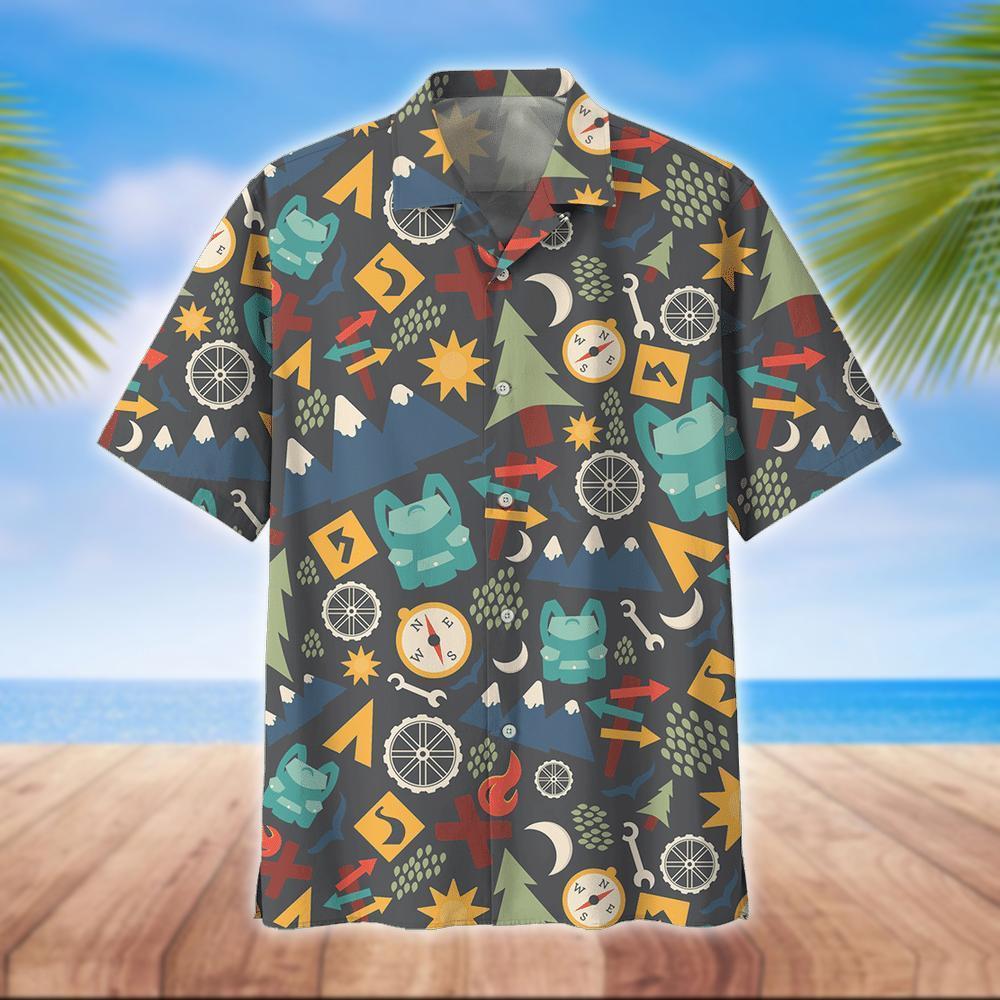 Camping Hawaiian Shirt 9 | Unique Beach Shirt Hawaiian