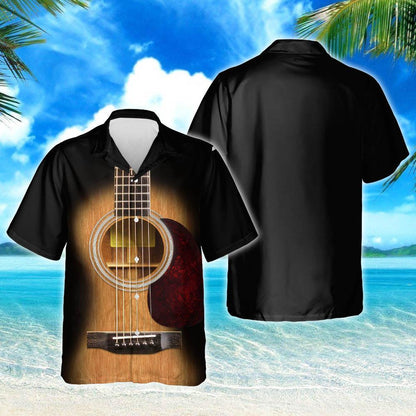 Acoustic Guitar Shirt Thh3198Hw5 Hawaiian