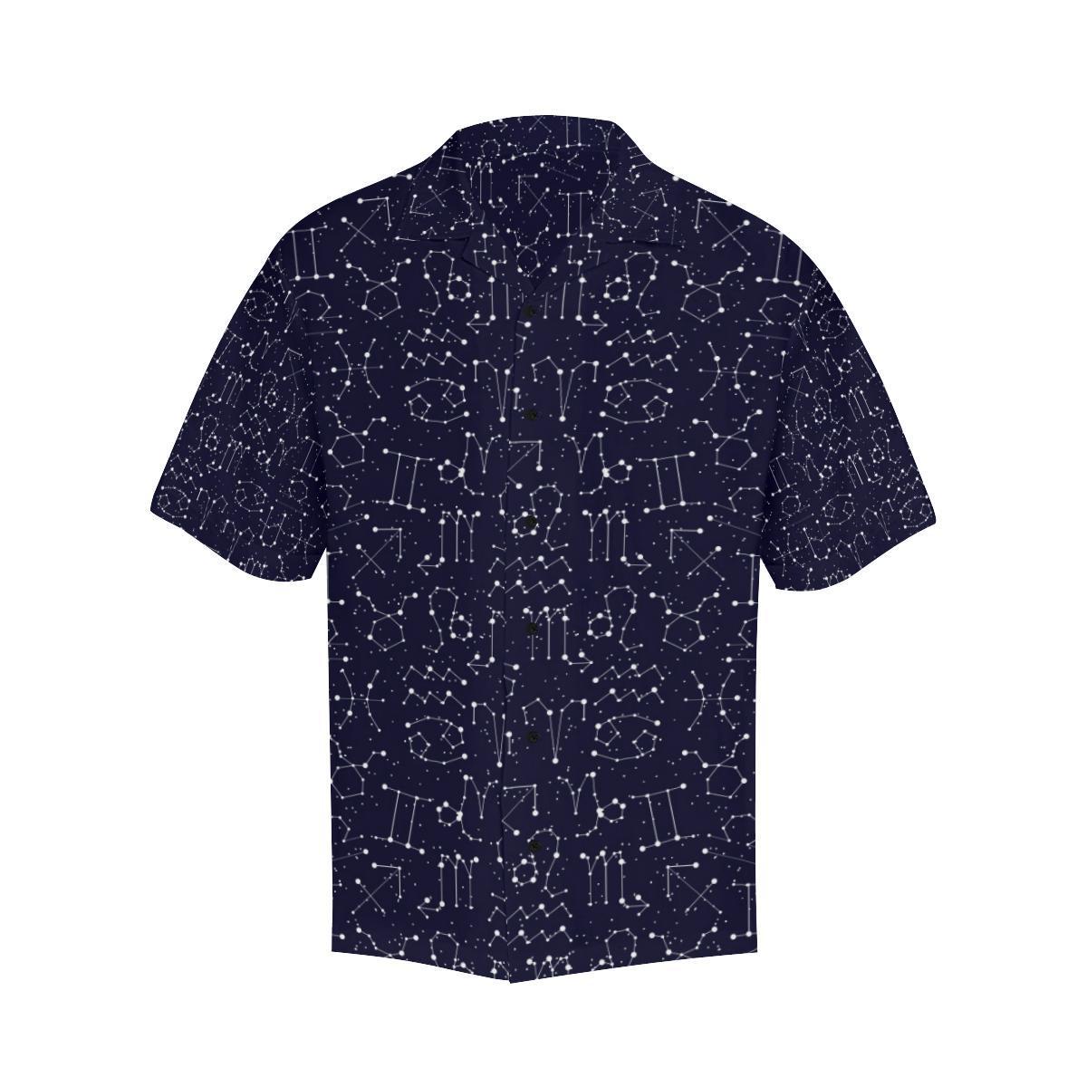 Zodiac Pattern Design Print Hawaiian Shirt