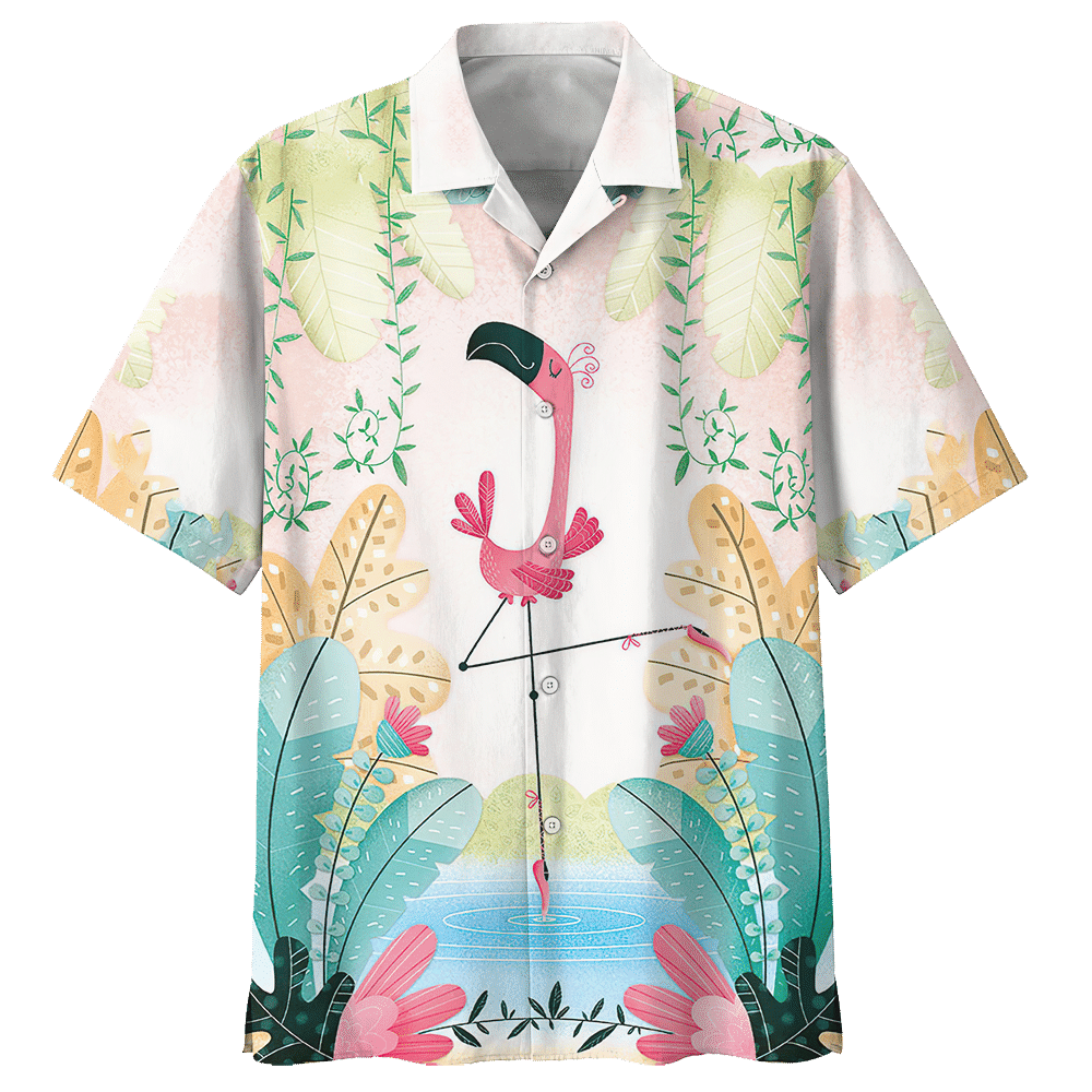 Flamingo Hawaiian Shirt Azs023