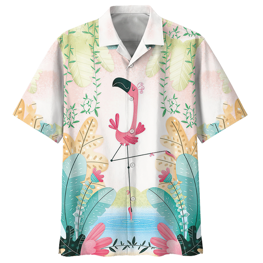 Flamingo Hawaiian Shirt Azs023