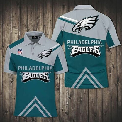 Philadelphia Eagles Football Fan 3D T-Shirt Polo Shirt - Perfect For Fans