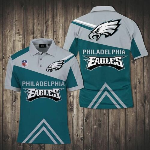 Philadelphia Eagles Football Fan 3D T-Shirt Polo Shirt - Perfect For Fans