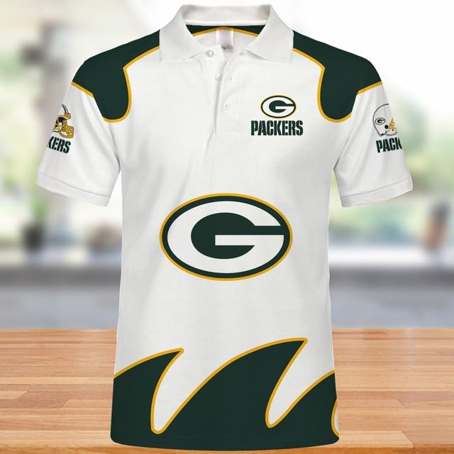 White Packers Polo Shirts - A Classic Choice For Fans Of Any Age